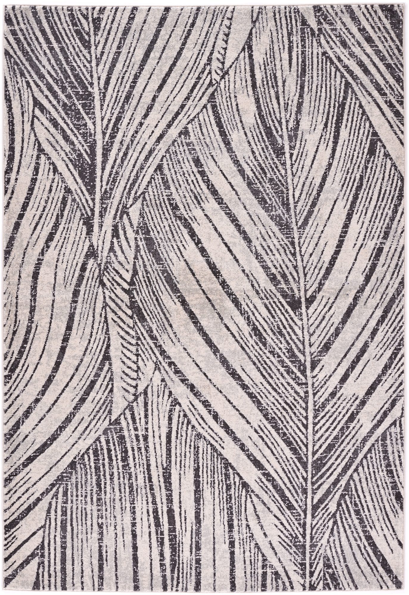 citak,indigo,palms,1220/050 ivory,grey,area rug,modern