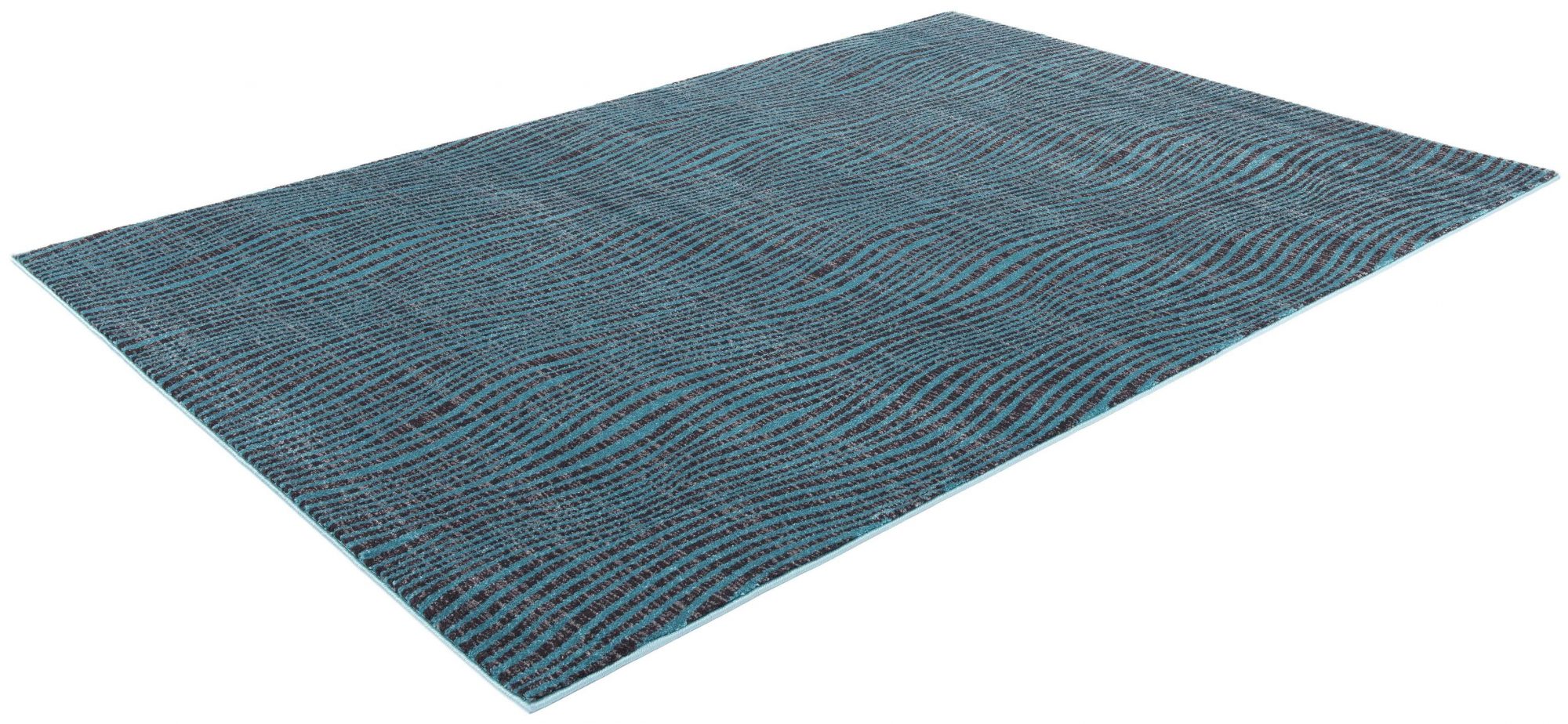 citak,spectrum,waves,turquoise 1520/075,area rug,modern