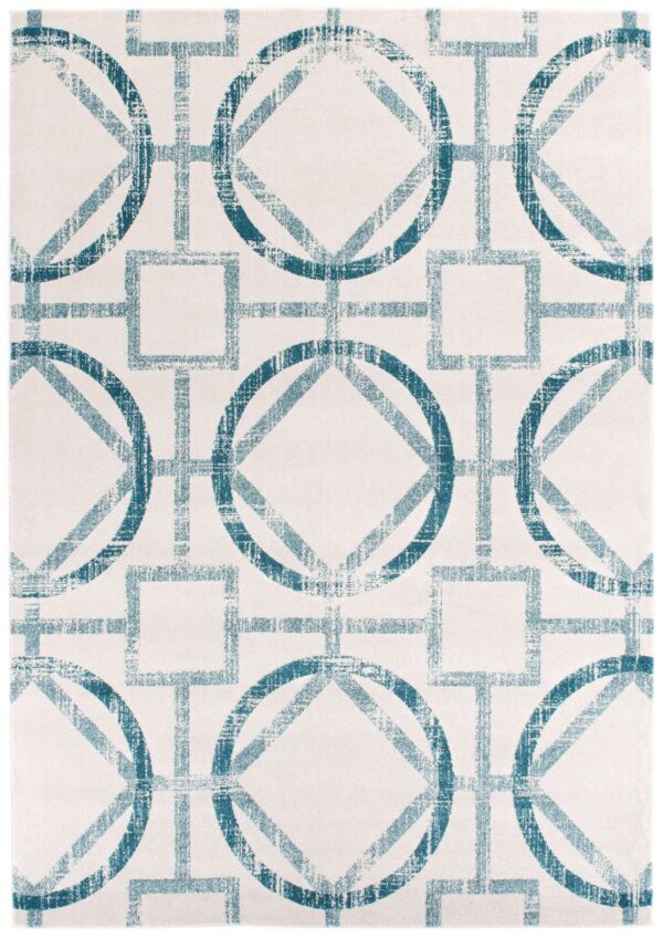 citak,spectrum,overlock,ivory,turquoise 1560/050,area rug,geometric