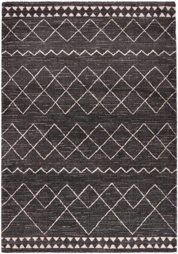 citak,arctic,gabbeh, 3200/050 charcoal,area rug,bohemian,tribal