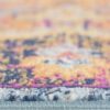 Close-up of colorful patterned rug edge