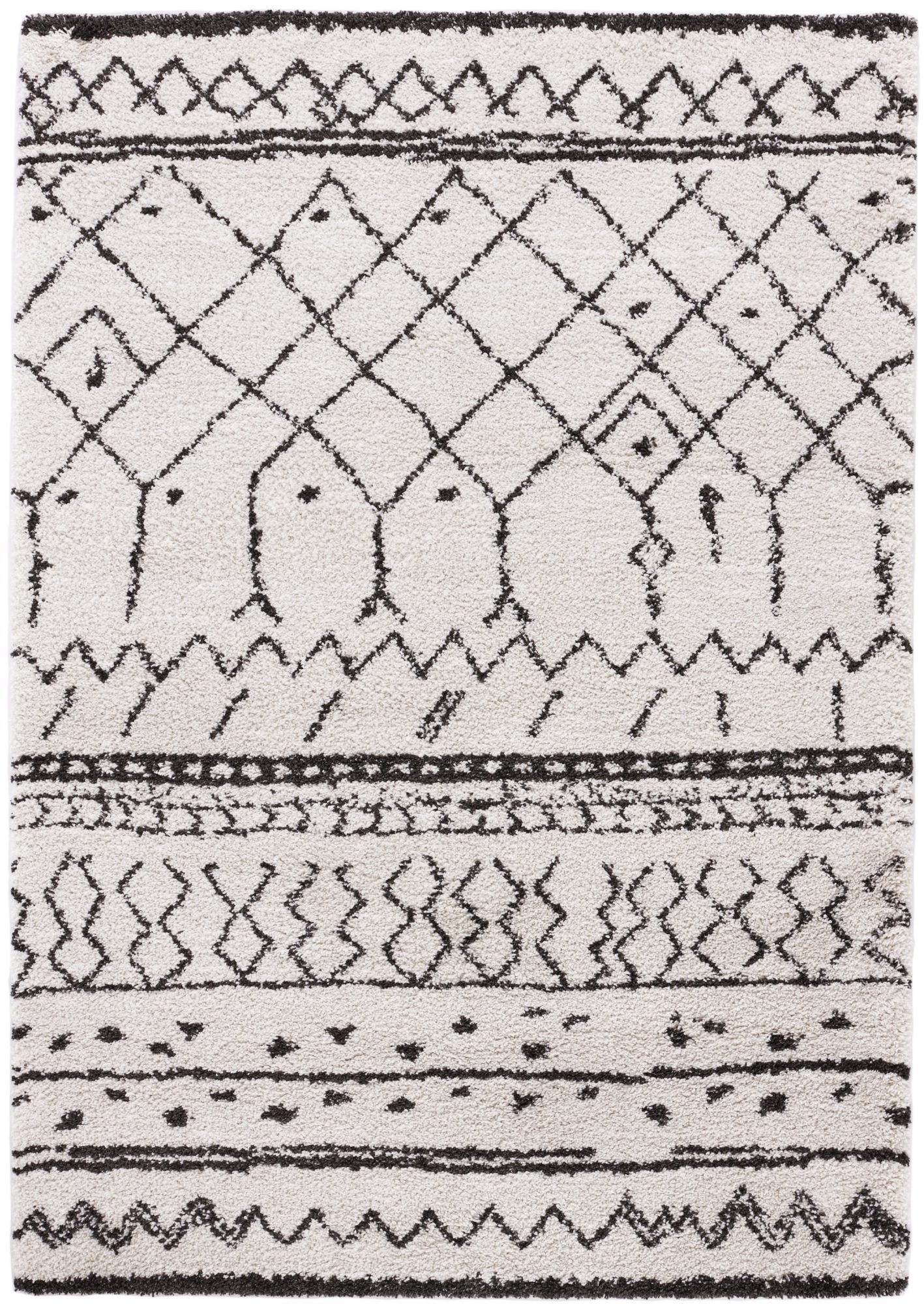 citak,aspen,tribal,7740/025,ivory,charcoal,area rug,bohemian,tribal