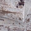 Close-up of textured rug with abstract pattern