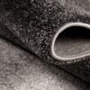 Close-up of gray carpet roll texture