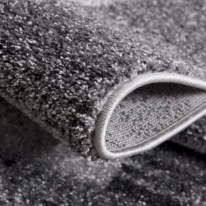 Close-up of gray carpet texture