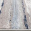 Soft striped area rug in neutral colors