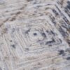 Abstract patterned carpet in neutral tones