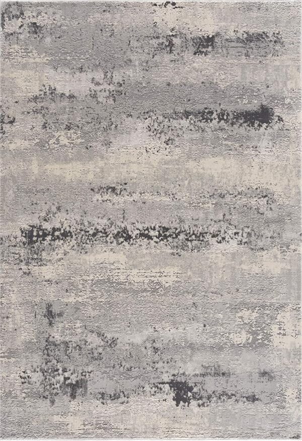 Abstract gray textured background with horizontal patterns.