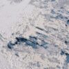 Close-up of abstract textured rug pattern