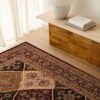 Elegant Persian rug in a modern living room.