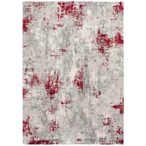 sunshine,koshani,allure,5452 red,area rug,contemporary