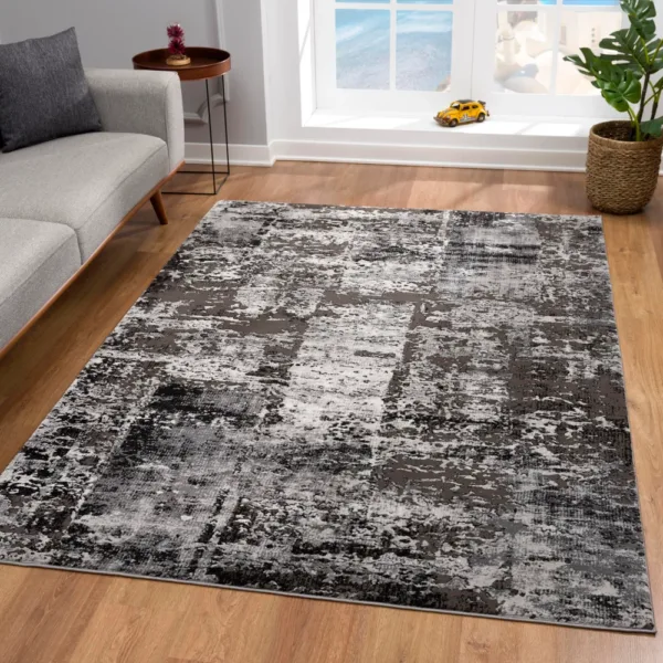 sunshine,koshani,allure,5489 grey,area rug,runner,contemporary