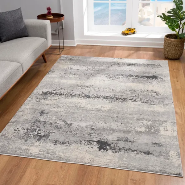 sunshine,koshani,allure,6649 grey,area rug,runner,contemporary