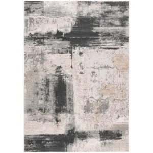 sunshine,koshani,arctic 6898 cream grey,area rug,runner,modern