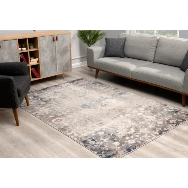 sunshine,koshani,casper 9923 navy,area rug,runner,distressed,floral