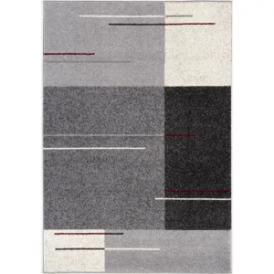 sunshine,koshani,comfort 4232 grey,area rug,runner,geometric