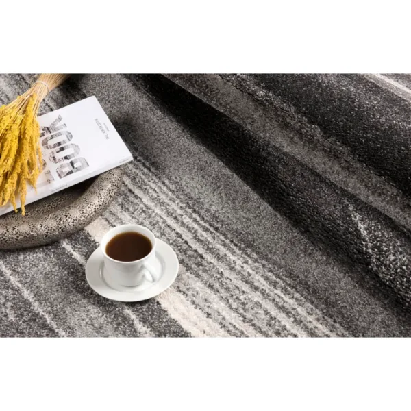 sunshine,koshani,illusion 1430 grey,area rug,modern