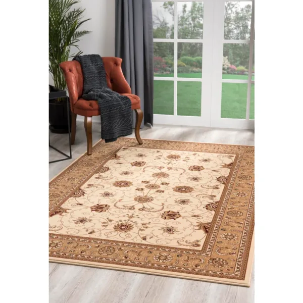 sunshine,koshani,jaipur 2117 cream beige,area rug,runner,traditional,floral