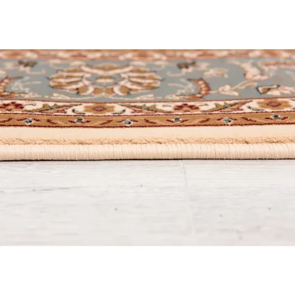 sunshine,koshani,jaipur 2117 cream blue,area rug,runner,traditional,floral