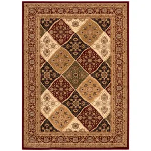 sunshine,koshani,jaipur 2195 red,area rug,runner,traditional,floral