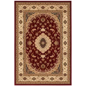 sunshine,koshani,jaipur 2222 red,area rug,traditional,floral