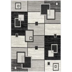 sunshine,koshani,vegas 5082 grey,area rug,runner,geometric