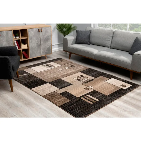 sunshine,koshani,vegas 6969 beige,area rug,runner,geometric