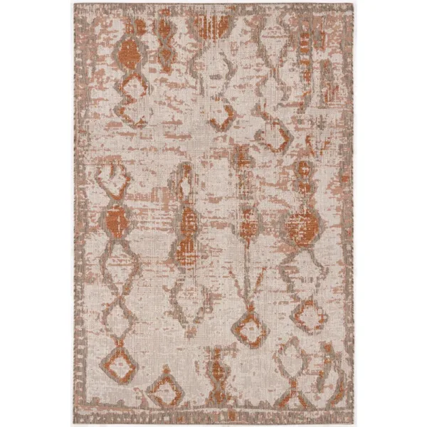 sunshine,koshani,velit,2100 rust,area rug,indoor outdoor