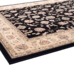 citak,palazzo,giardino, 9300/080 black,area rug,runner,traditional,floral