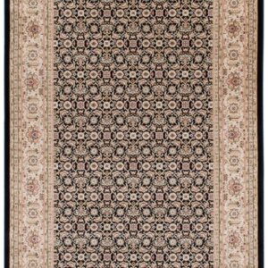citak,palazzo,vecchio 9310/080 black,area rug,runner,traditional,floral