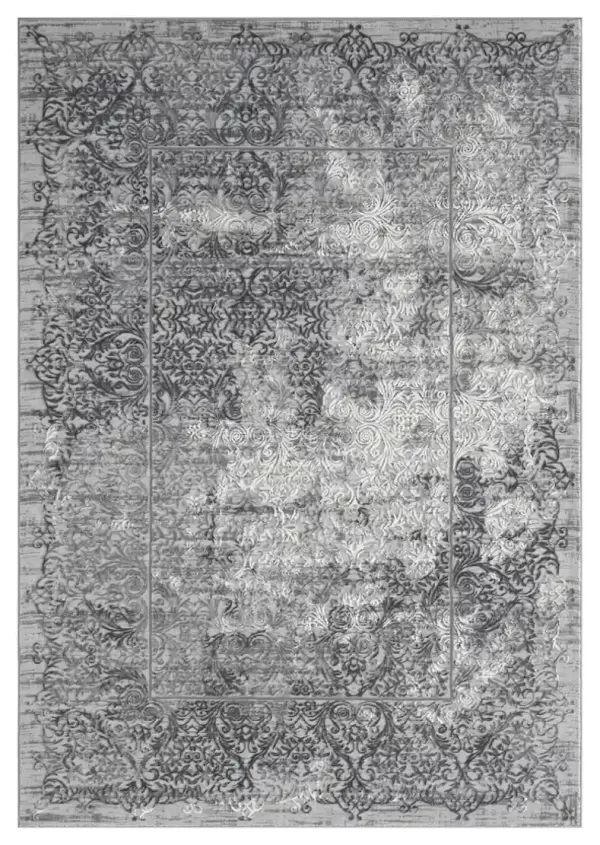 cosmos,alexis 2216 grey,area rug,runner,distressed,floral