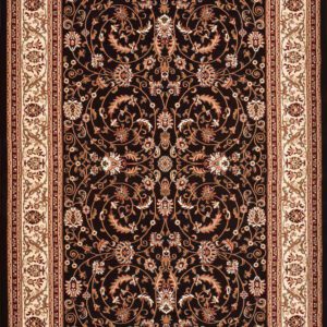 stevens omni,waldorf 4040 onyx,area rug, runner,floral,traditional