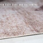 Low pile rug, easy care and vacuuming