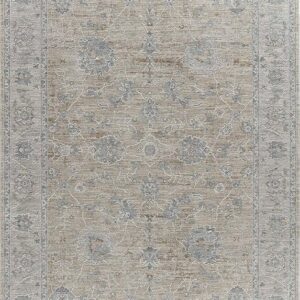 Elegant Persian rug with intricate floral patterns.