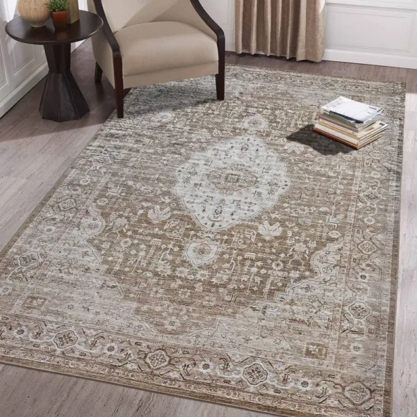 sunshine,koshani,sahara 4555 beige,area rug,machine washable