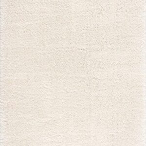 Soft white carpet texture background
