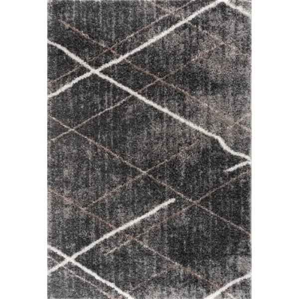 sunshine,koshani,puffy 8045 grey,area rug,modern,shag