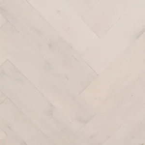 Light wood herringbone pattern floor