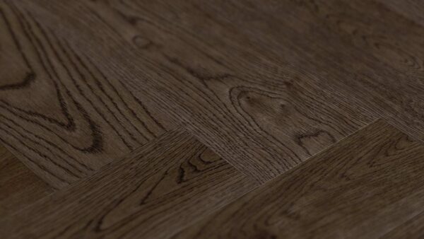 signature brushed herringbone oak chateau