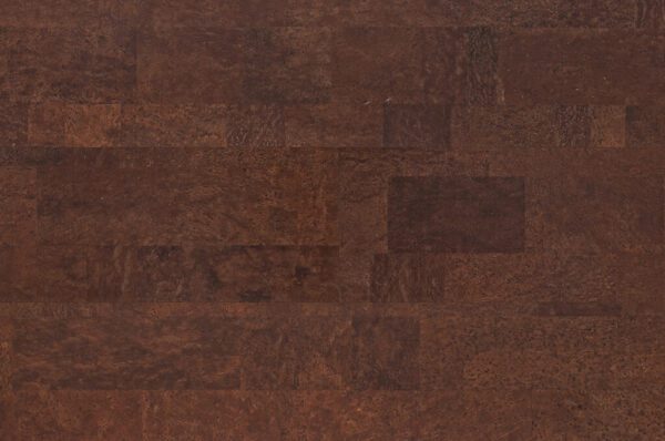 Dark brown cork flooring texture