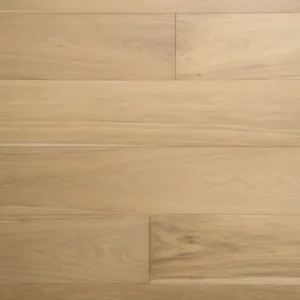 Light brown wood flooring planks