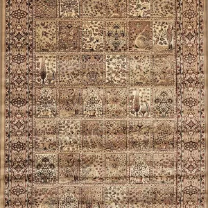 cosmos,antalia 1815 8801 cream beige,area rug,runner,traditional,floral