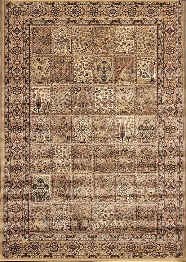 cosmos,antalia 1815 8801 cream beige,area rug,runner,traditional,floral