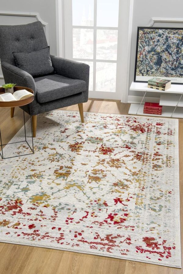 sunshine,koshani,allure,6337 multi,area rug,traditional,distressed