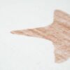 Close-up of a brown paper star.