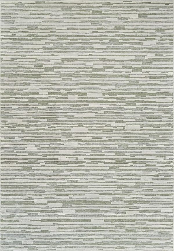 Abstract green striped pattern background image.
