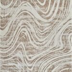 Textured abstract beige and white swirling pattern