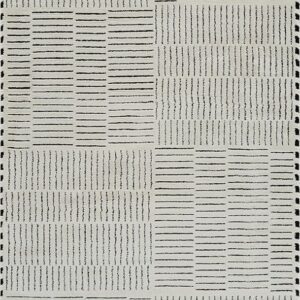Abstract pattern with textured horizontal black lines