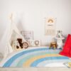 Cozy kids' room with toys and decor