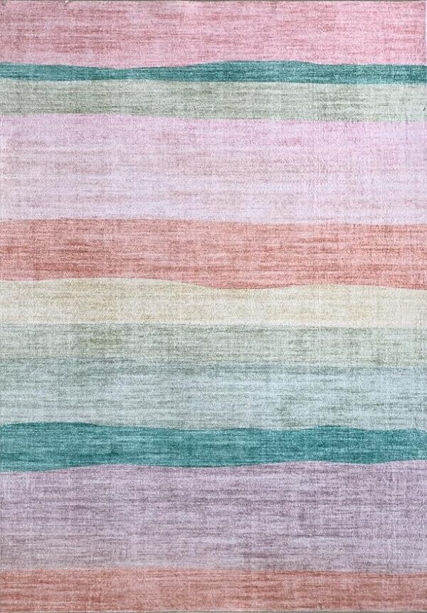 Multicolored pastel striped texture